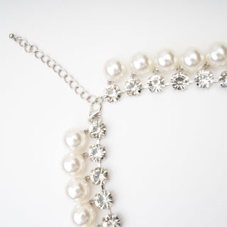 Valérie pearl-embellished layered necklace