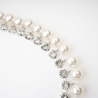 Valérie pearl-embellished layered necklace