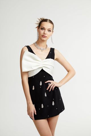 Ysabeau bowknot dress