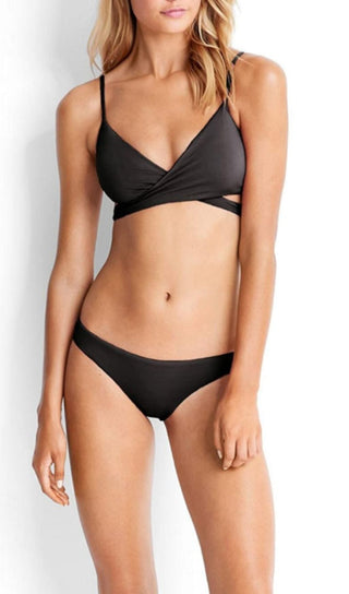 BLACK BIKINI TOP Swimwear Oh CICI 