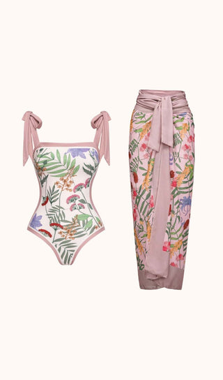 Dolly Printed Swimwear Two Piece Set Swimwear styleofcb 